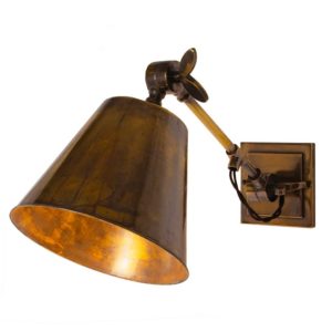 Library Single Wall Light by The Limehouse Lamp Company